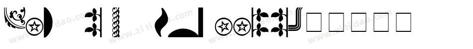 Sam s Dingbats字体转换
